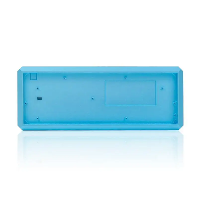5 Degree Cyan Полностью собранная 5 градусов механическая клавиатура с DZ60 PCB/Srew стаб использования Gateron Slient/Cherry/Box/Aliazs переключатели - Цвет: 5 Degree Cyan