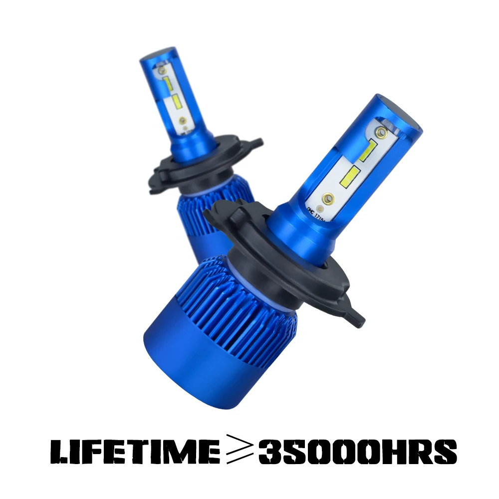 AcooSun H4 Led автомобилей головной светильник H7 светодиодные лампы H1 H8 H9 H11 HB4 HB3 9006 9005