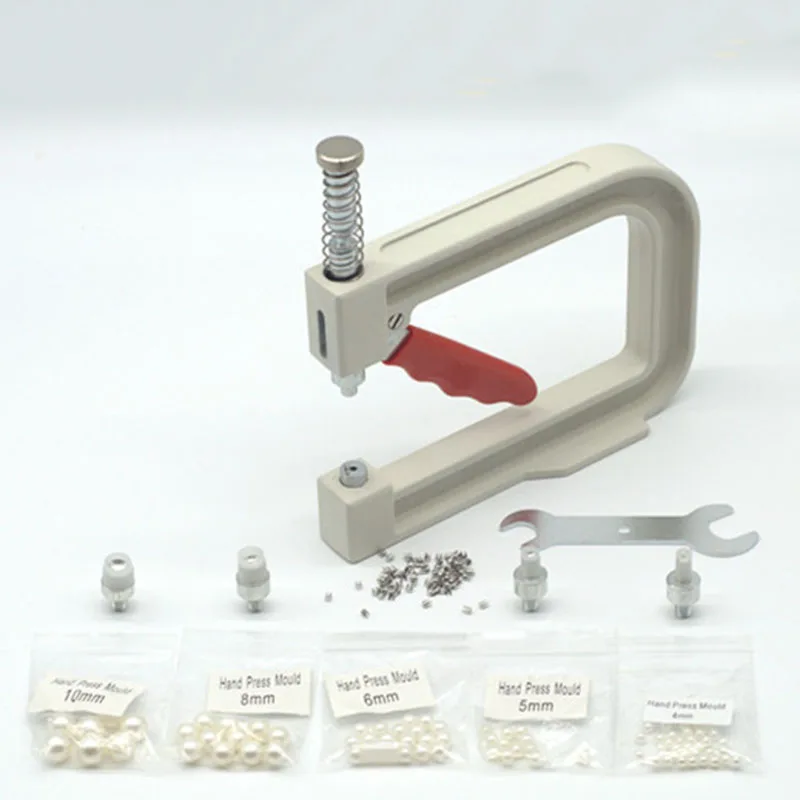 Бисероплетение машина непористый жемчуг DIY ручной заклепки металл + пластик