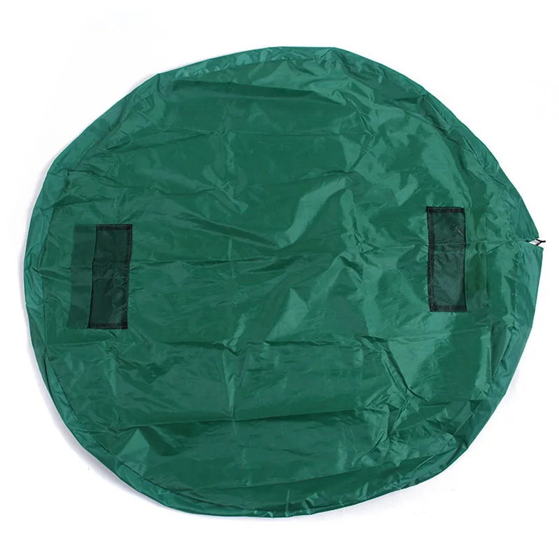 green 150/100/45 см портативный детский игровой коврик для путешествий, сумки для быстрого хранения, органайзер для игрушек, одеяло, коврики, коробки для игрушек - Цвет: green