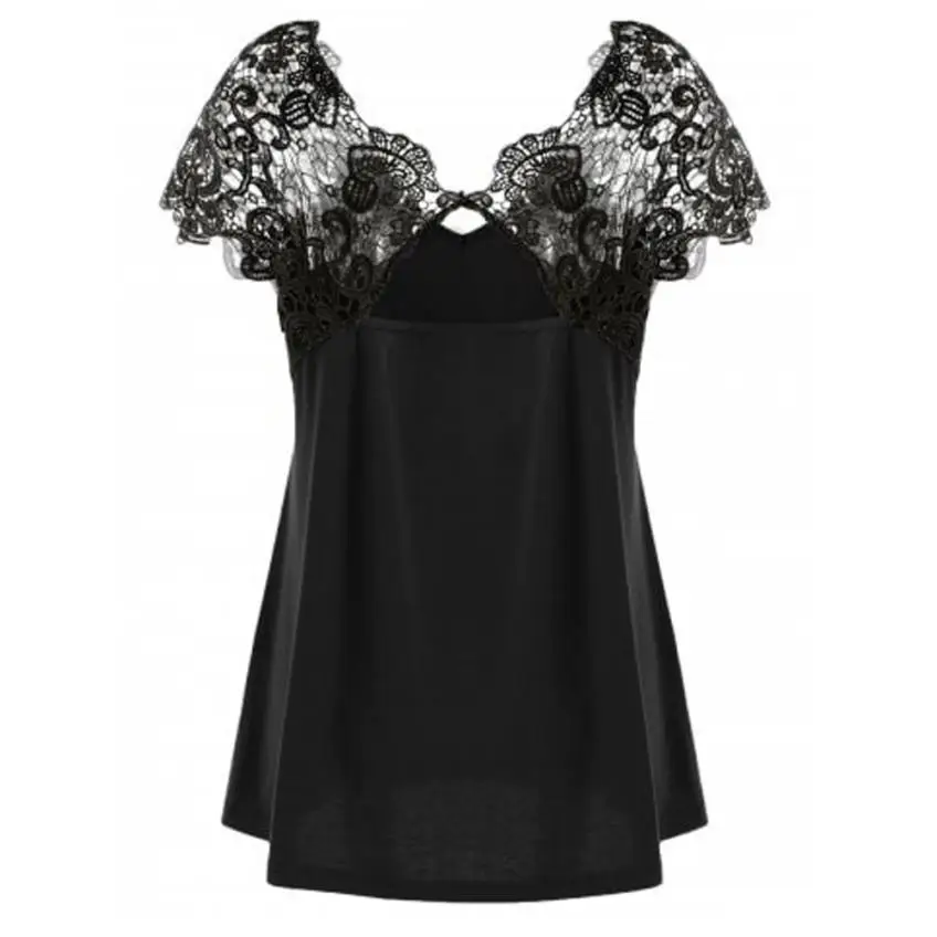 Размера плюс 5XL Blusas Mujer De Moda 2018 Женские рубашки Блузка Лето с v-образным вырезом и
