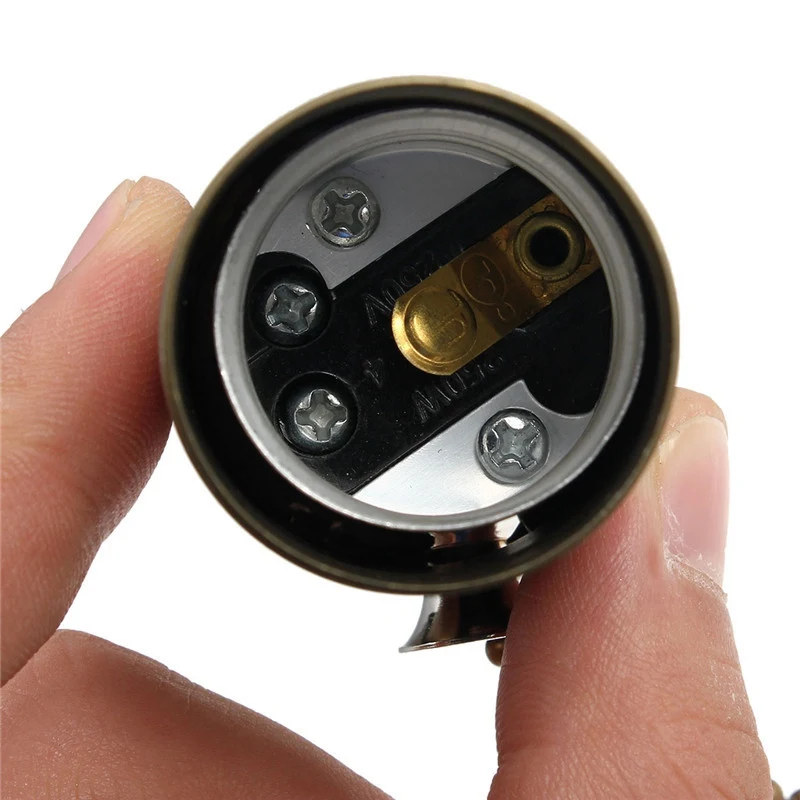 LightInBox лучшее продвижение E27 ретро винтажная алюминиевая молния стиль лампы свет