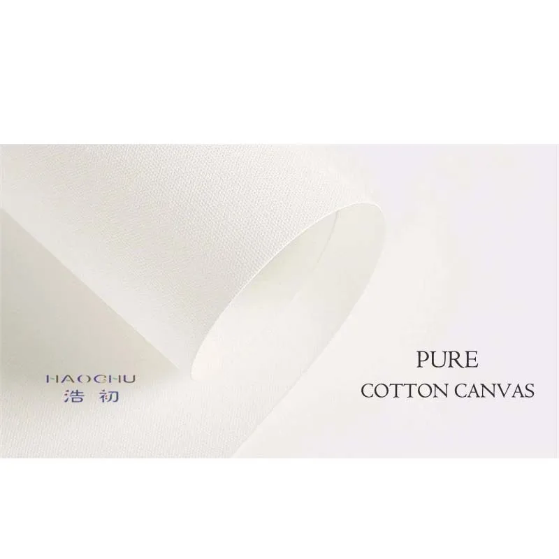 Холщовая картина HAOCHU для девочек уютный розовый акварельный художественный