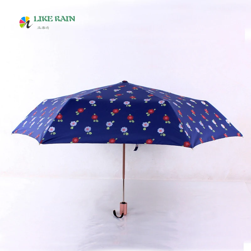Новый автоматический мини зонт LIKE RAIN высокое качество романтическая Сакура 220 г