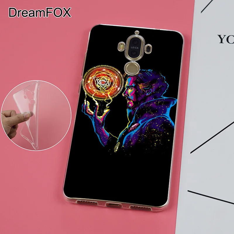 Dreamfox K064 Доктор Стрэндж Мягкие TPU силиконовый чехол для Huawei Коврики G 7 8 9 10 Nova 2 Lite pro