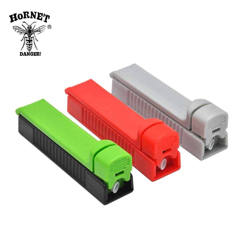 

HORNET Plastic Rolling Injector Manual Single Tube Tobacco Roller Cigarette Maker Portable Rolling Machine