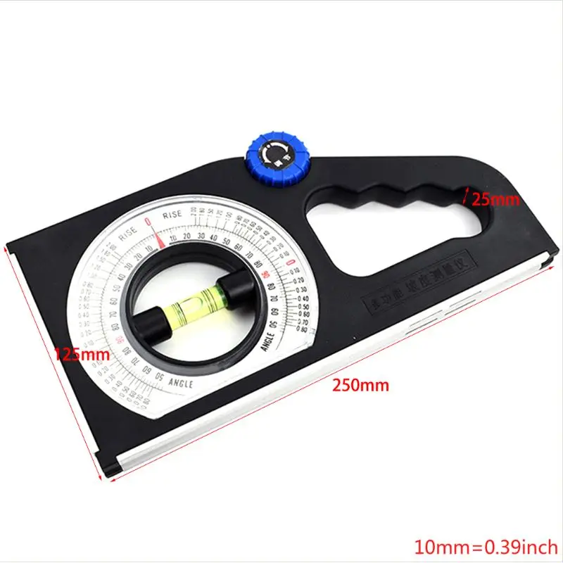 Universal Slope measuring ruler instrument bevel protractor angle level declinometer Angle Feet Foot Measure Meter | Инструменты