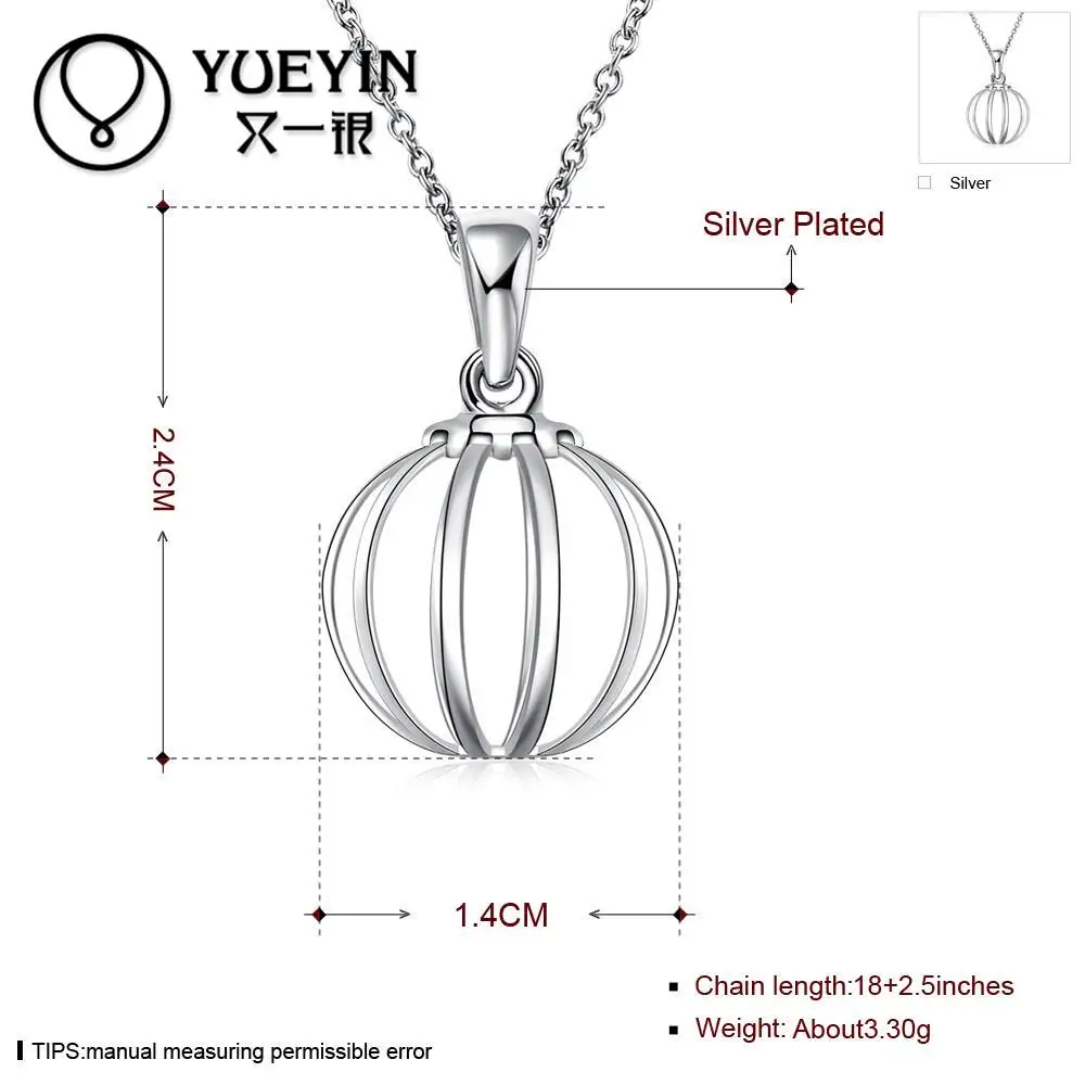 Оптовая продажа серебряное ожерелье ювелирные изделия для женщин Свадьба