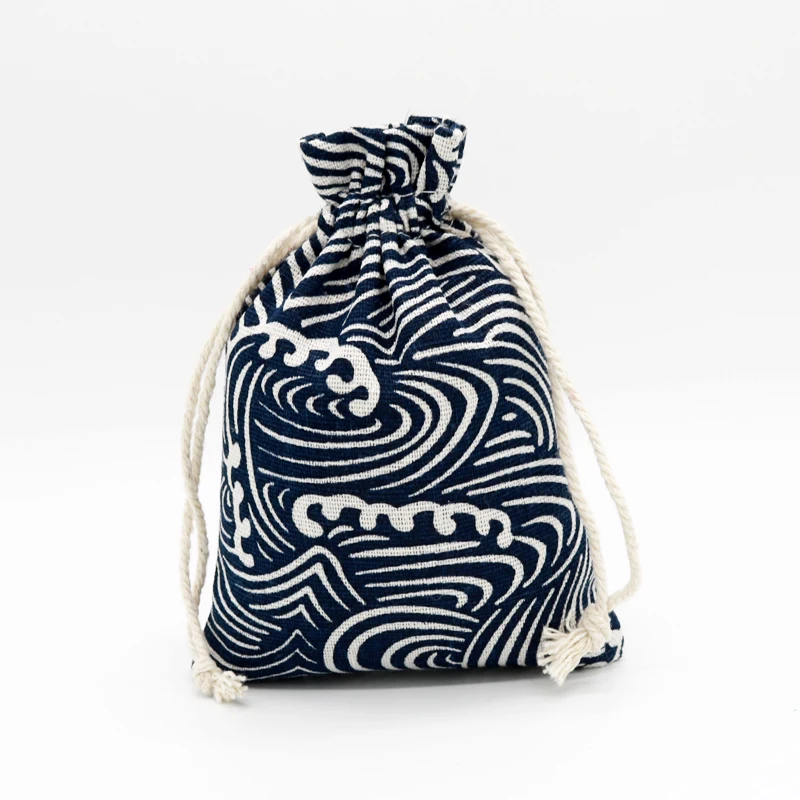 5Pcs/Lot Small Cotton Bags 10x14cm Party Favor Linen Drawstring Gift Bag Pouches Nice Charms Bracelet Jewelry Packaging | Украшения и