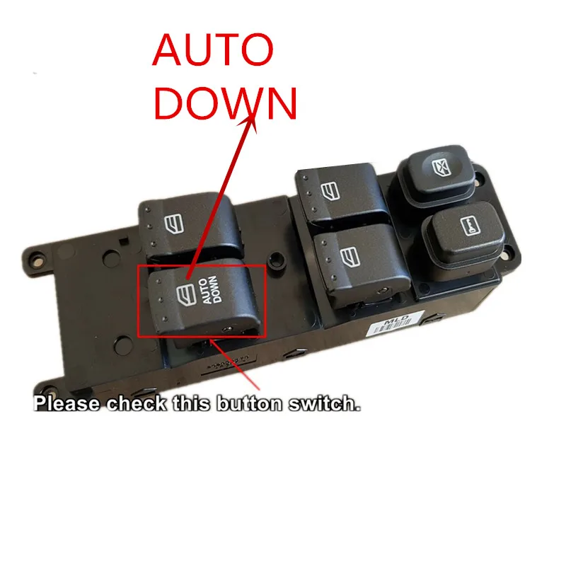 Главный переключатель Power windows для Ssangyong 2013 KORANDO C/новая кнопка переключения стекла