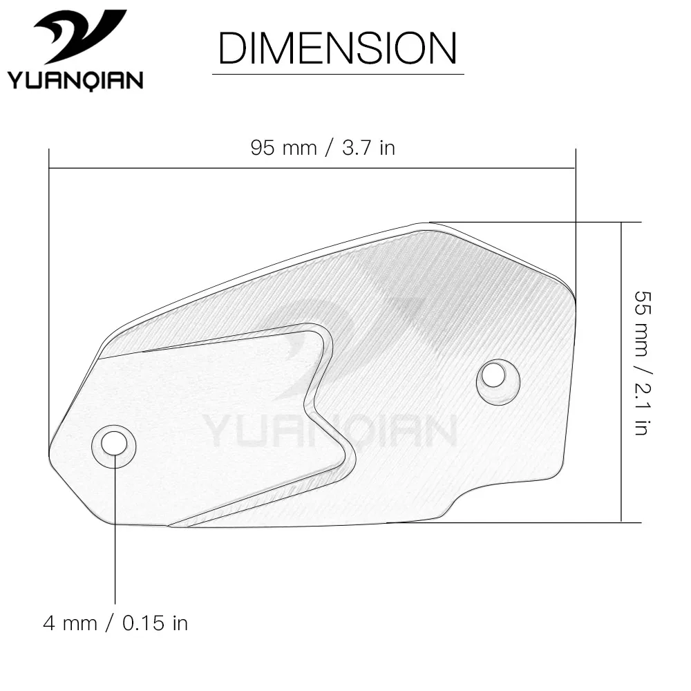 Для Kawasaki VERSYS 650 1000 2010-2014 2017 2018 передняя крышка мотоцикла и задний резервуар
