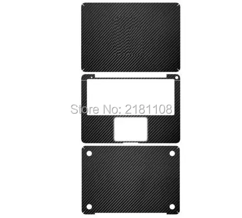 Тонкий Клей Vyncl из углеродного волокна для Macbook Pro 13 Retina Air11 15 черный/серебристый