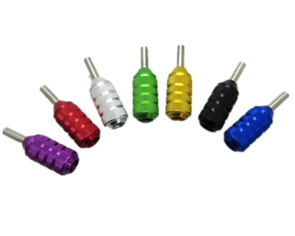 

Professional Silver Aluminium Alloy Cartridge Tattoo Grip For Needle Cartridges Supply (Not included cartridges)