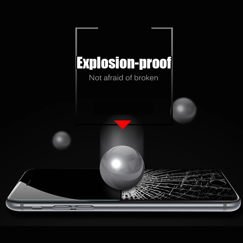 MOUSEMI закаленное стекло для iPhone 5S X 6 7 Защита экрана 8 s plus Защитное 5 se 4S