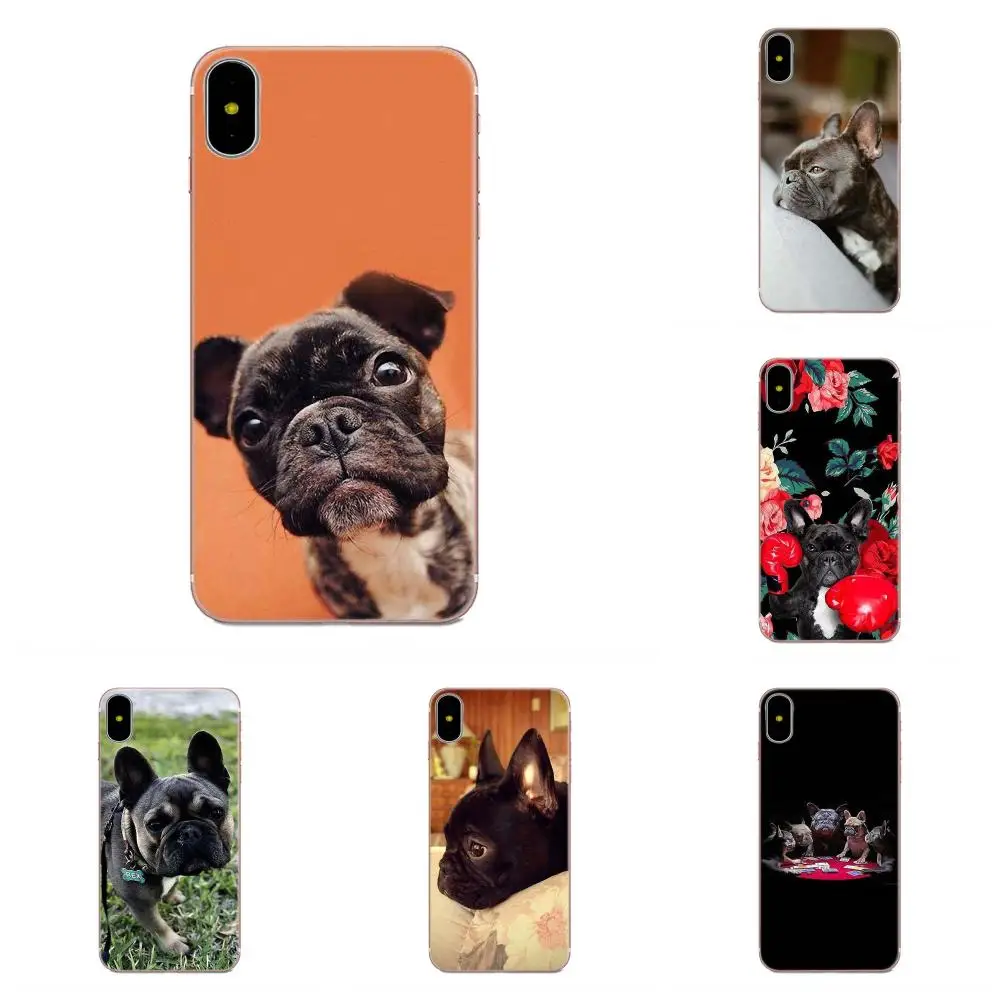 Французский бульдог Собака мопс для Huawei P7 P8 P9 P10 P20 P30 Lite Mini Plus Pro 2017 2018 2019 ТПУ крутой