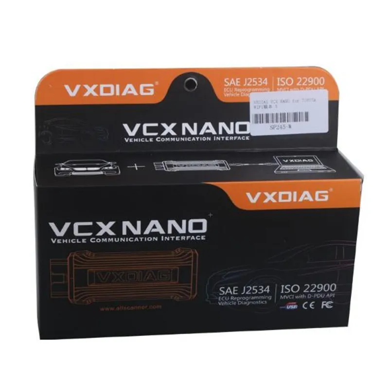 VXDIAG VCX NANO V10.30.029 ТИС Techstream совместим с SAE J2534 VXDIAG высокое качество Vxdiag