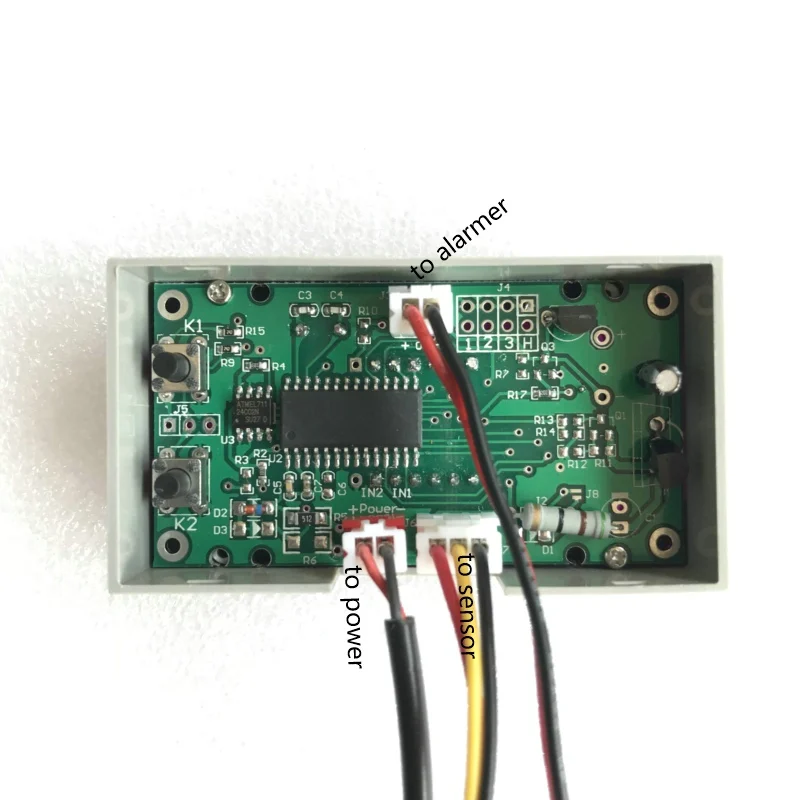 

US308MT Electronic Flow Meter Alarmer USN-HS21TS-1 0.2-2.5L/min POM hall effect water flow sensor iSentrol 110