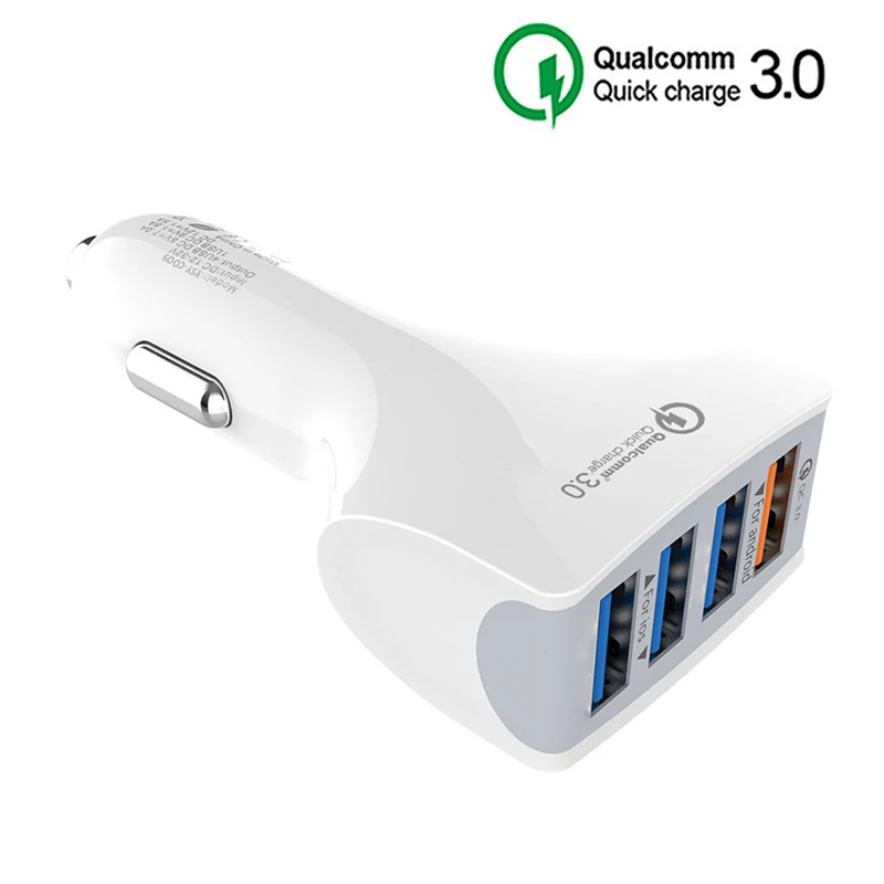 Автомобильные аксессуары 12 в автомобильный прикуриватель USB QC 3 0 быстрое