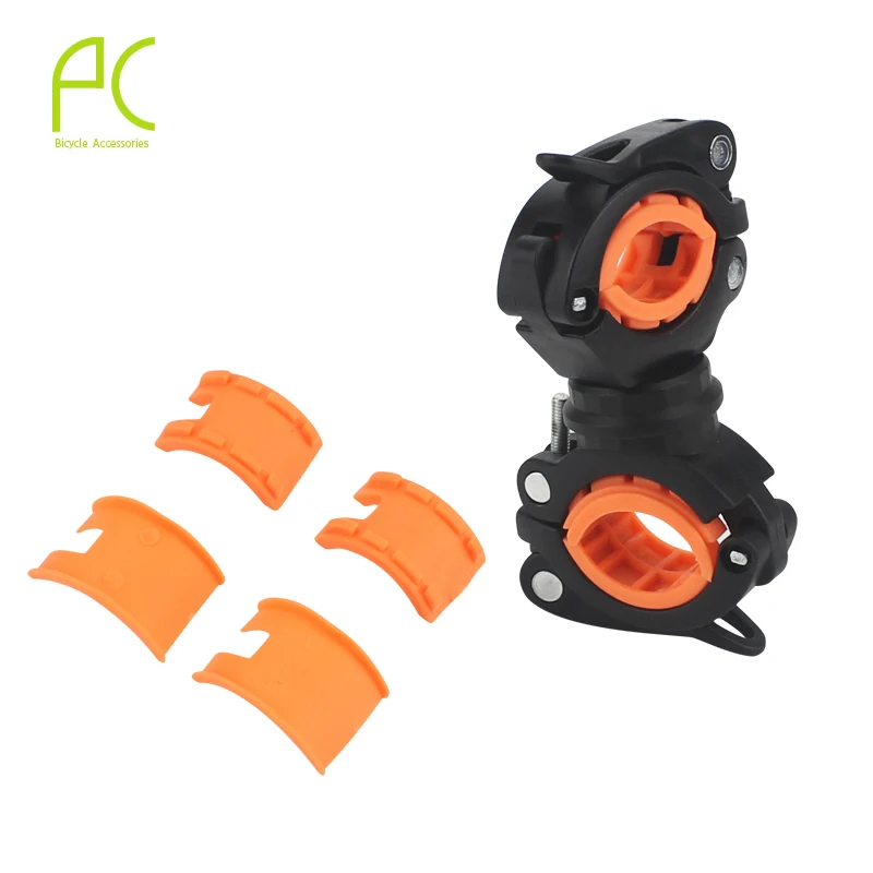 Фонарь на руль велосипеда с поворотом 360 градусов|light holder|bicycle flashlighthandlebar holder |