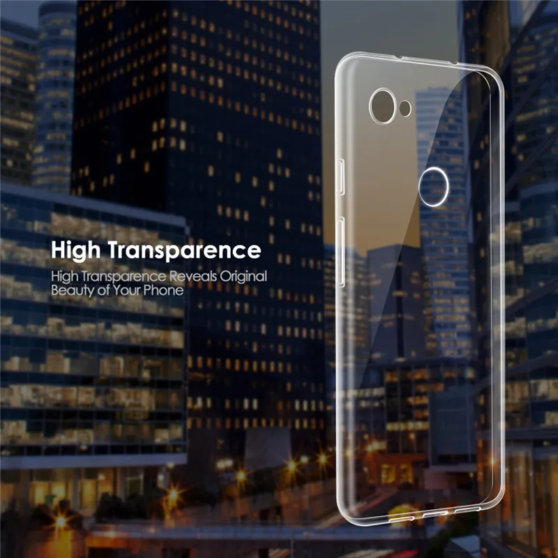Qosea For Google Pixel 3a Case Shockproof Clear Slim Silicone Phone TPU 2 3 XL Protective Back Capa Cover | Мобильные телефоны и