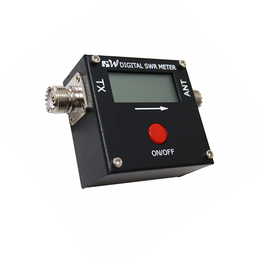 Для Baofeng Мини цифровой КСВ Мощность метр 199 Вт AM/FM/SSB/CW 1 6 60 мГц для 2 передающие