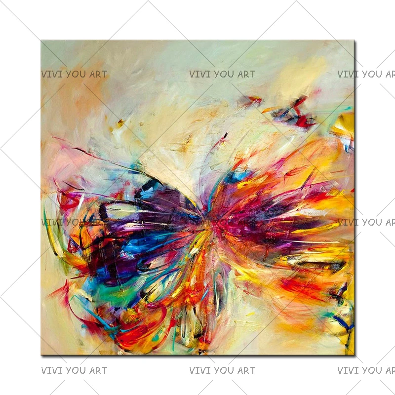 Новинка 100% ручная работа Современный домашний декор гостиная спальня цветная