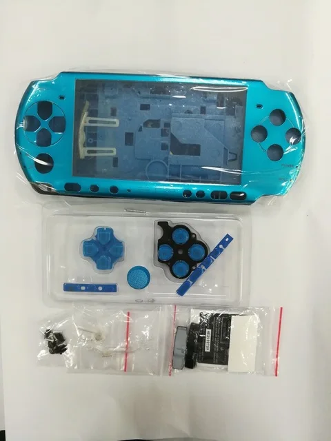 Для игровой консоли PSP 3000 Сменный Чехол с полным корпусом чехол набором