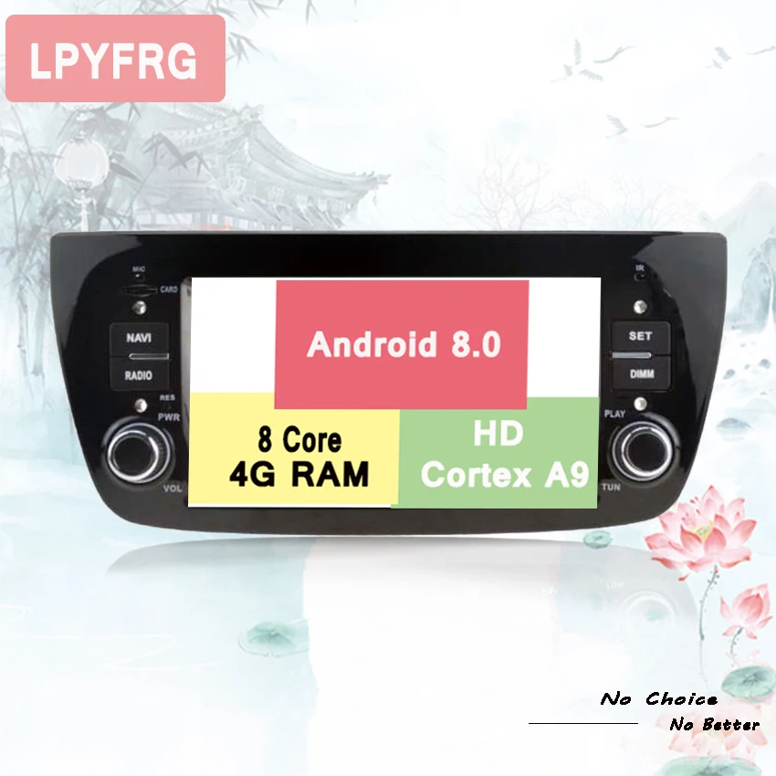 Автомобильный Dvd плеер Deckless для FIAT DOBLO 2010 2014 android 10 0 gps Аудио мультимедийный
