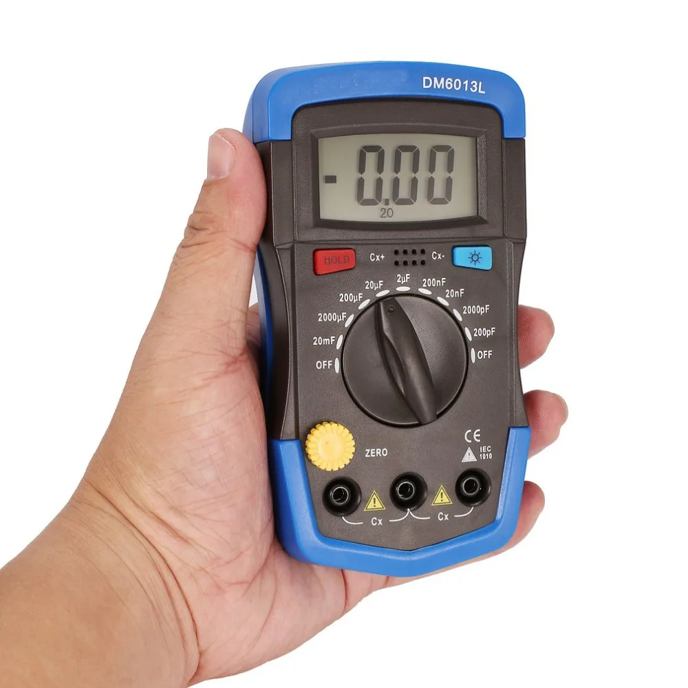 DM6013L электроника Capacitance esr Meter измеритель емкости lc meter тестер конденсаторов capacitor