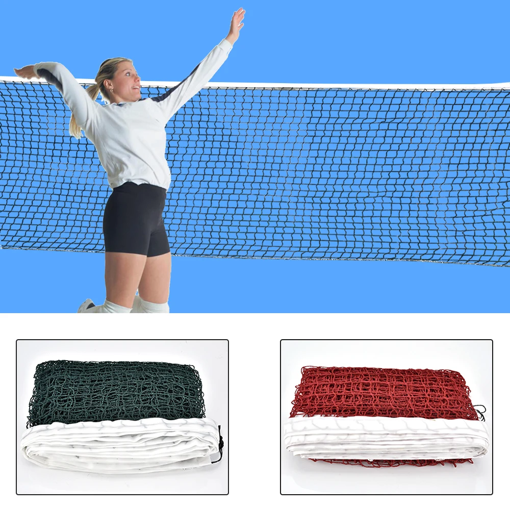 • Allenamento sportivo professionale rete da Badminton Standard rete da Tennis all'aperto rete da pallavolo rete esercizio trasporto di goccia