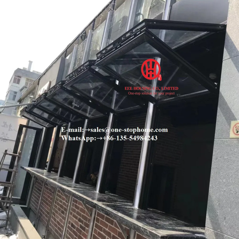 

Fashion aluminum bifold window,bar/saloon window,powder coating surface,match with different glass,good visual aesthetics