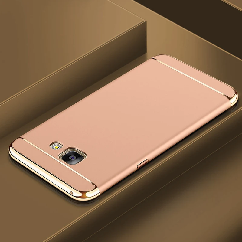 Чехол YonLinTan capinha чехол для Samsung Galaxy A7 A 7 2016 роскошный задний телефон 360 на жесткие