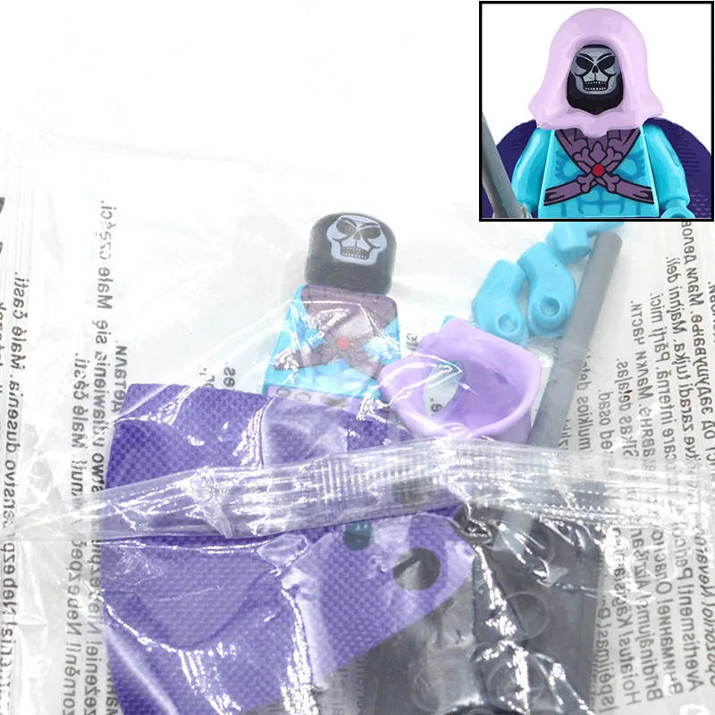 20 шт./лот фильм ужасов Skeletor Jason Voorhees Фредди Крюгер Billy Pennywise Sally строительные блоки кирпичи игрушки WM485 WM319 WM227
