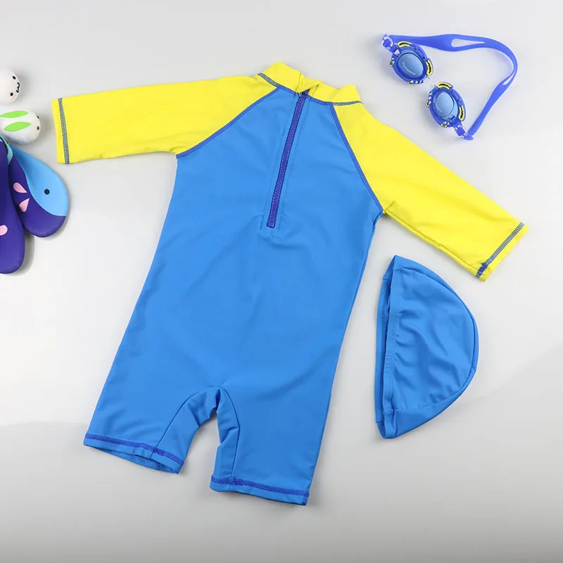 2019 г. летний детский плавательный костюм с изображением рыбы из мультфильма