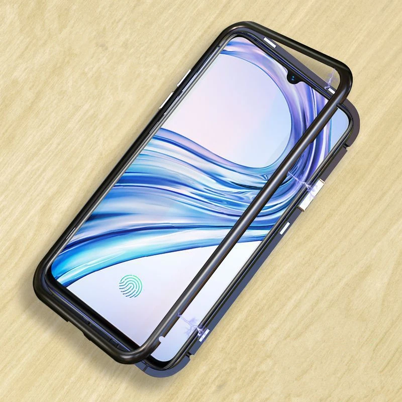 Магнитный стеклянный чехол Mzxtby для телефона Samsung S7 S8 S9 J4 J6 J8 2018 A7 A8 A9 S10 plus C9 C7 pro