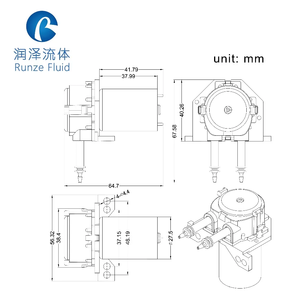 DC 12v Dosing Peristaltic Pump Price China | Обустройство дома