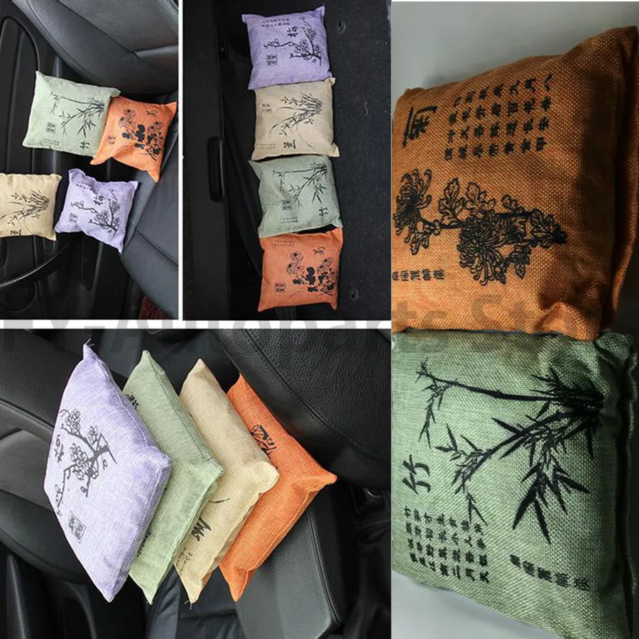 Мешок для очистки воздуха бамбуковый уголь дезодорант освежитель автомобиля