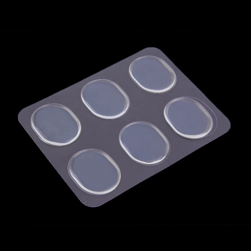 6 шт./лот силиконовые обувные наклейки для ног стелька наклейка пятки гелевый