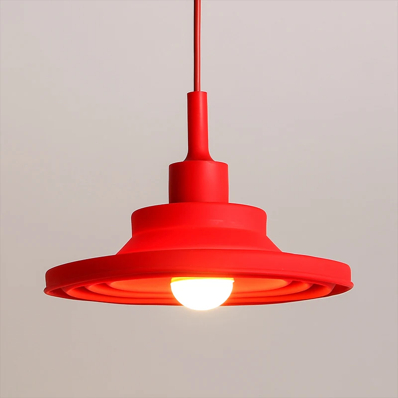 [YGFEEL] современные подвесные светильники Модные Простые Красочные Силиконовые