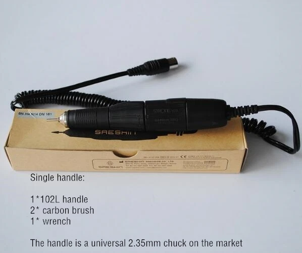 102L handle Прибытие продукта 65 Вт сильная 210 102л ручка сильная 90 ногтей сверла машина Маникюр Педикюр Электрическая пилка для ногтей оборудование для дизайна - Цвет: 102L handle