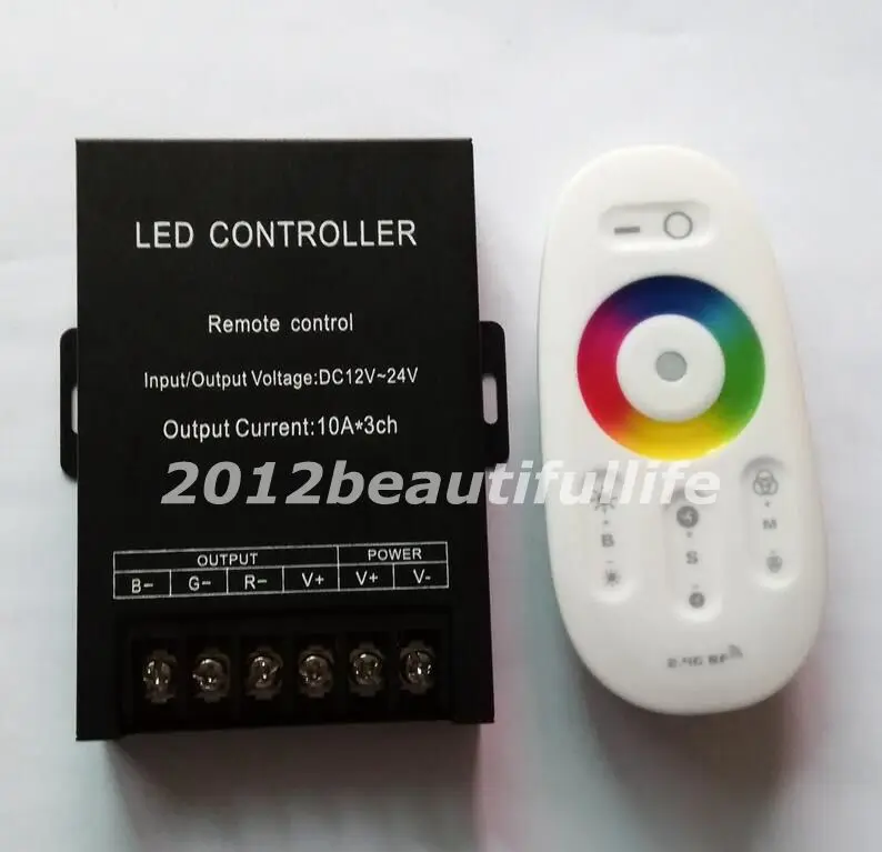 2.4 г Сенсорный экран DC5-24V RGB LED Управление Лер rf Дистанционное управление для