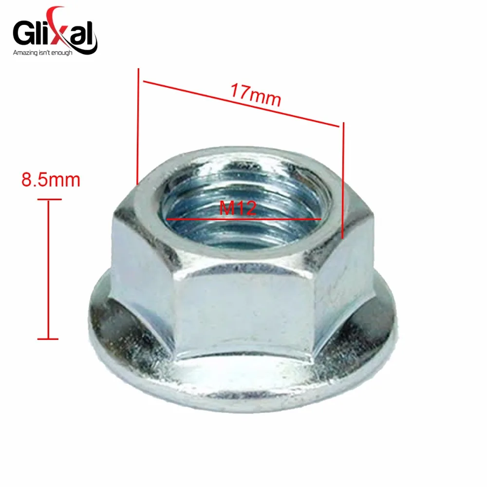 Glixal GY6 125cc 150cc заднее сцепление гайка для 152QMI 157QMJ китайский скутер мопед ATV Go Kart