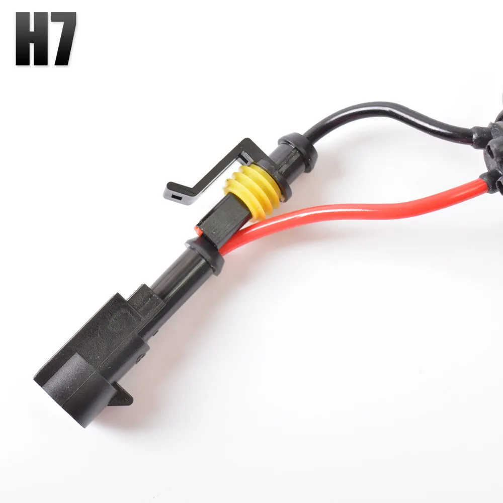 Комплект Ксеноновых HID ламп KT H7 высокого качества 1 шт. 55 Вт 12 В 3000K/4300K/6000K/8000K