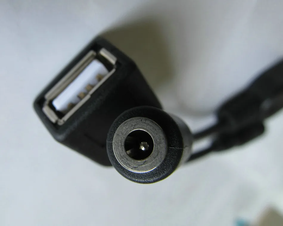 3 Артикул F/ F 10 см прямой USB A 2 0 гнездовой источник питания зарядный кабель к DC 5x1 35