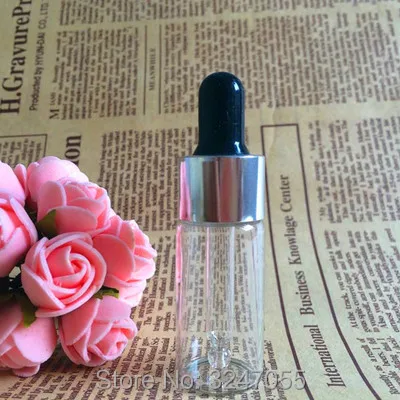 Пустая прозрачная стеклянная бутылка для эфирного масла 10 мл г 50 шт./лот