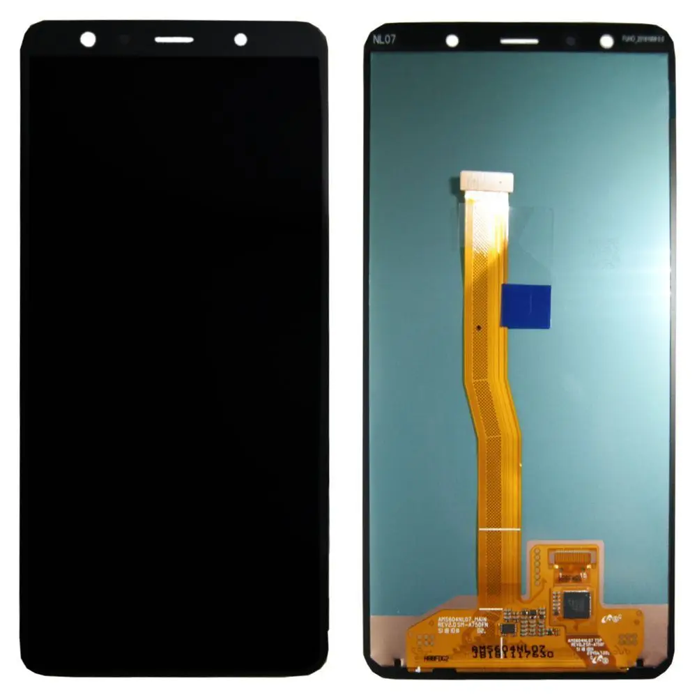 ЖК экран Sinbeda Super AMOLED для SAMSUNG Galaxy A7 2018 A750 дисплей с сенсорным экраном и