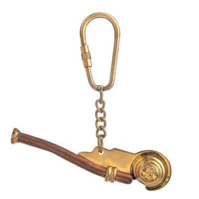 Steampunk Men Women's Key Ring Vintage Tobacco Pipe Metal Chains Fashion Accessory | Украшения и аксессуары