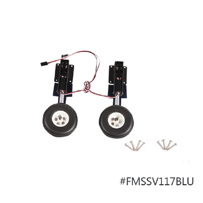 FMS 1400 мм F4U Corsair V3 фронтальная основная система шасси с 2 установленными бректами
