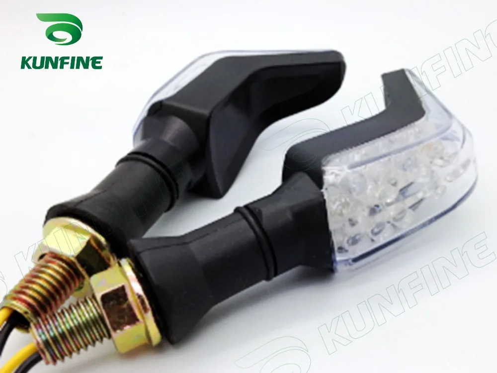 KUNFINE 12V Универсальный мотоцикл с пентаграммой указатели поворота Указатели