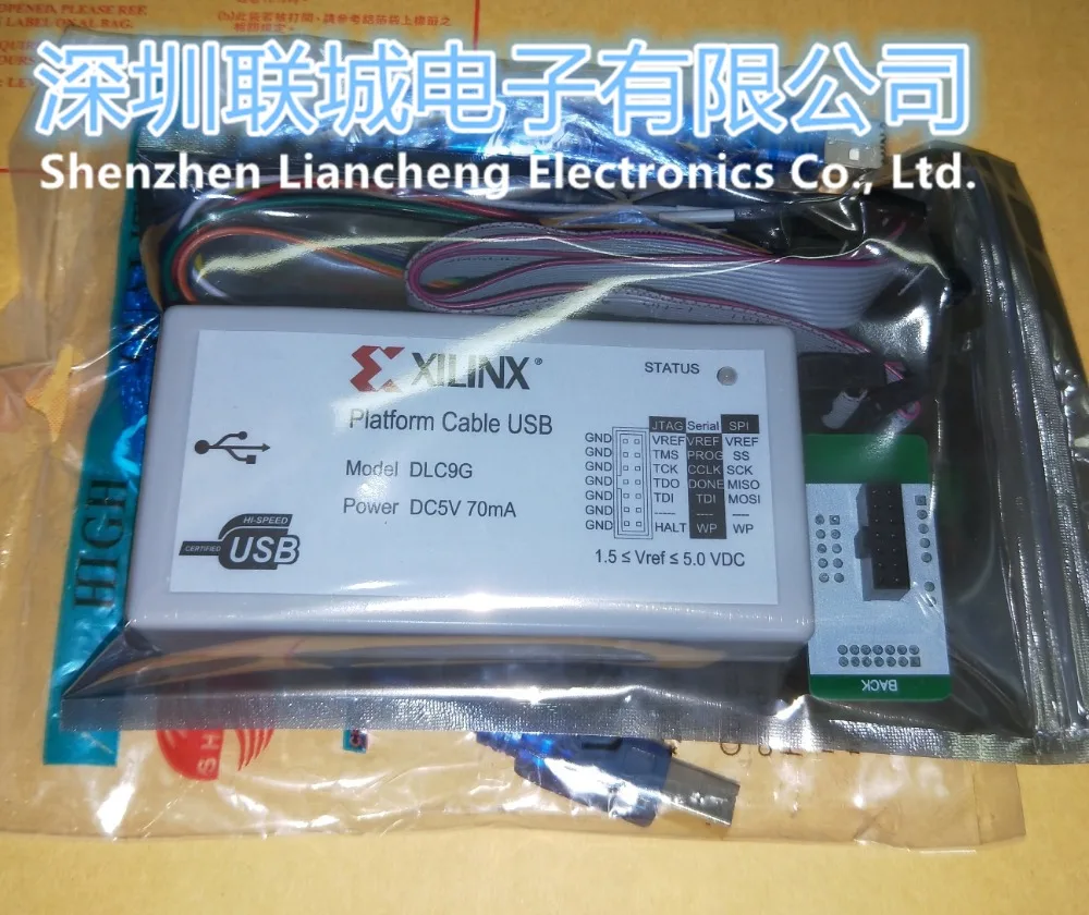 2021 + для платформы Xilinx USB кабель загрузки Virtex FPGA/CPLD JTAG SPI встроенный отладчик